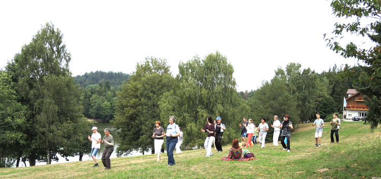 Taiji am Dreiburgensee bei Passau